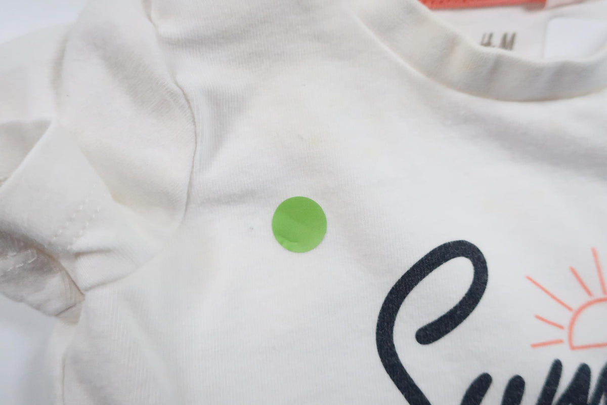 T-shirt fra H&M - Størrelse 50 - Hvid