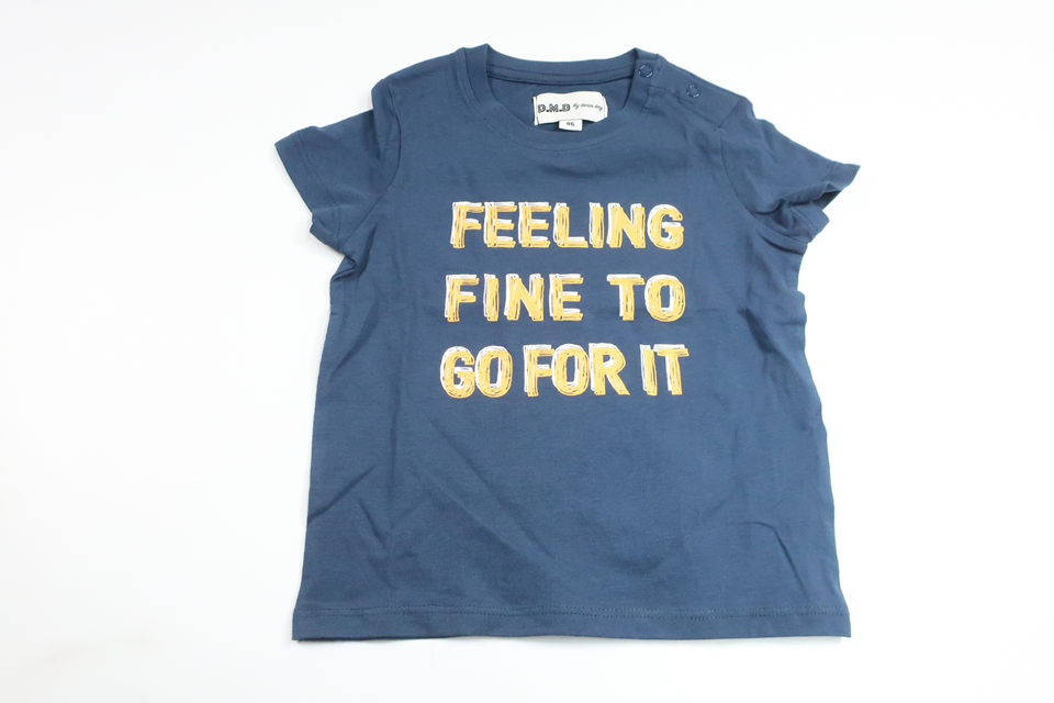 T-shirt fra Denim Day - Størrelse 86 - Marineblå