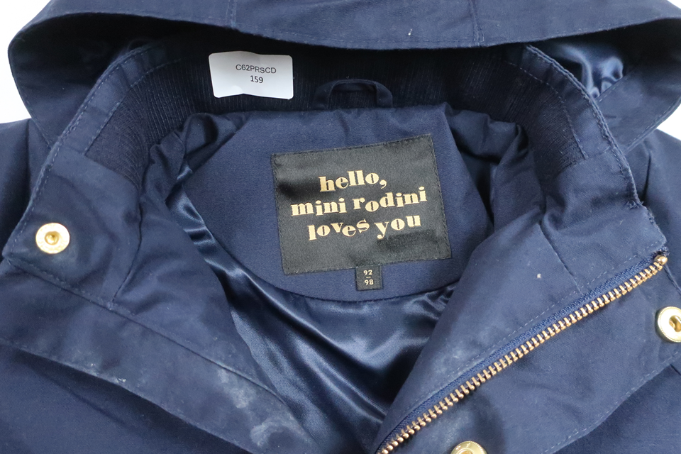 Skaljakke fra Mini Rodini - Størrelse 92/98 - Marineblå