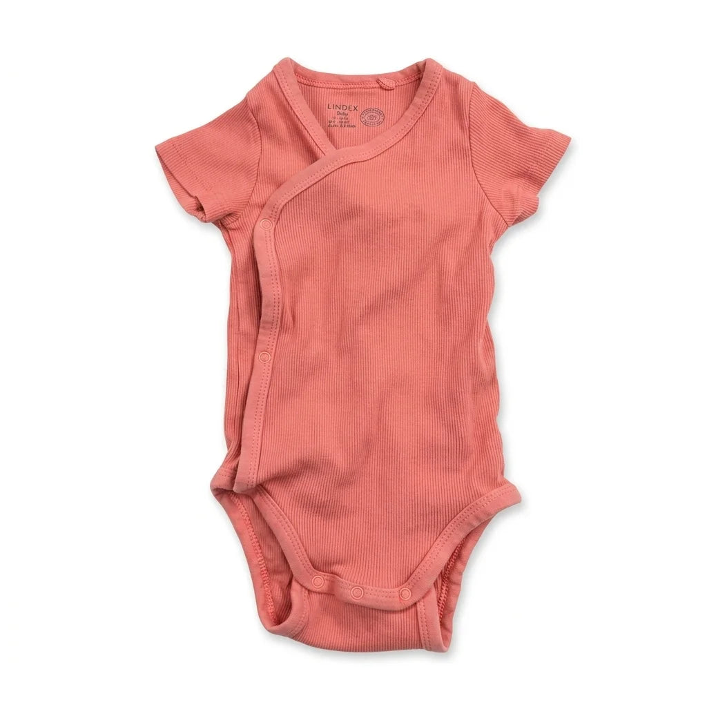 Body från Lindex - Storlek 62 - Rosa