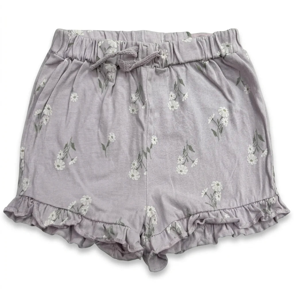 Blommiga shorts från H&M - Storlek 86 - Lila