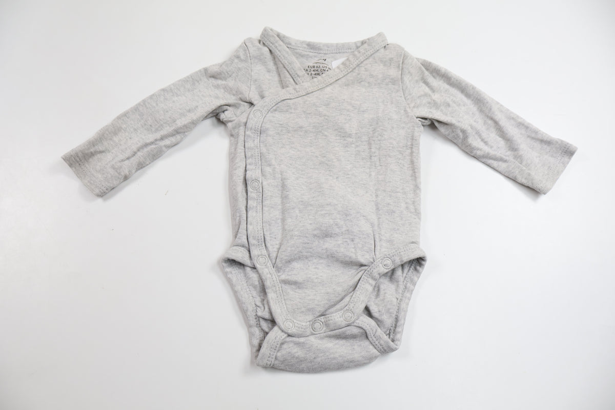 Omlottbody från H&M - Storlek 62 - Grå