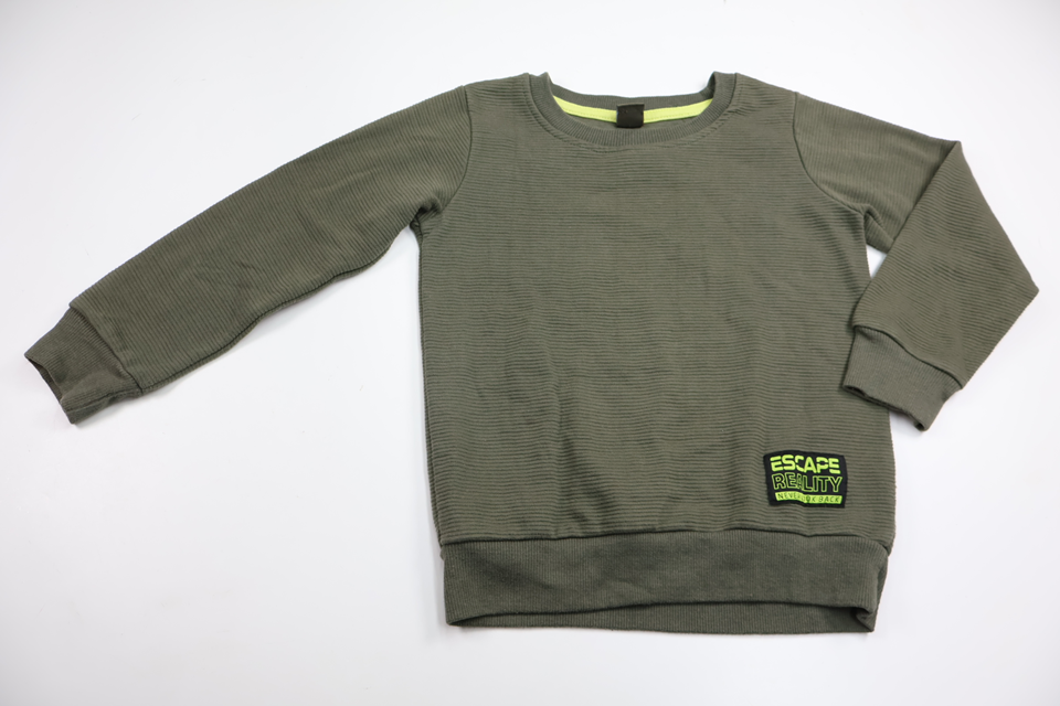 Sweatshirt från Y.F.K. - Storlek 128 - Grön