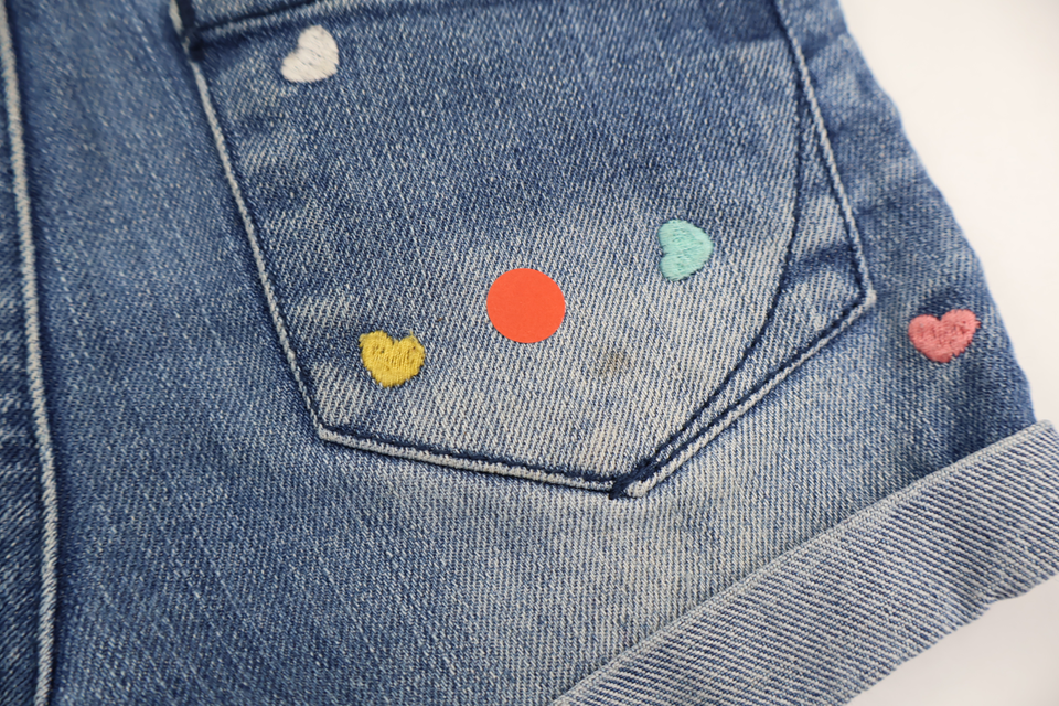 Jeansshorts från Name It - Storlek 86 - Denim