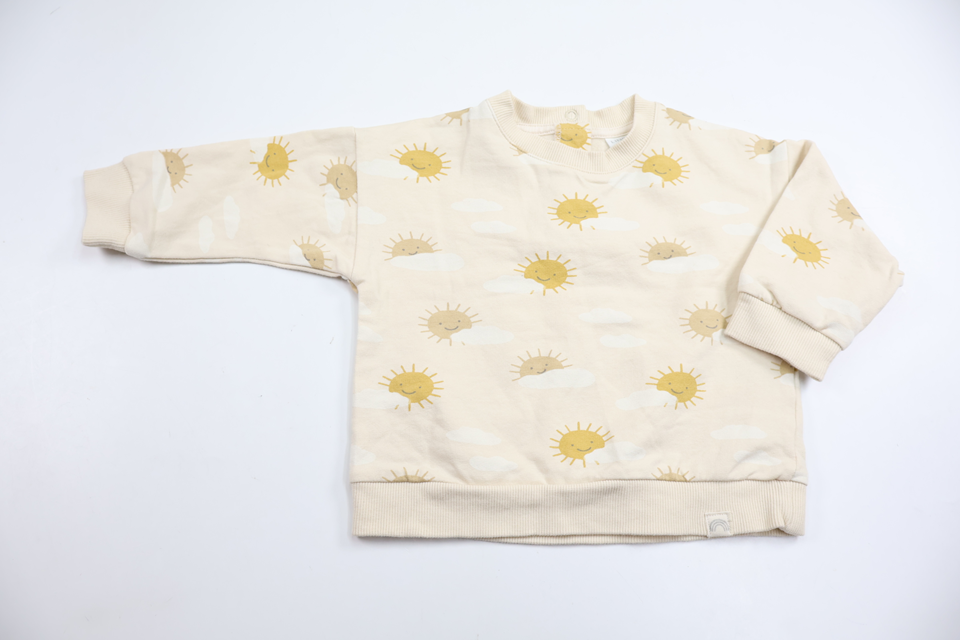 Sweatshirt från Lindex - Storlek 74 - Benvit
