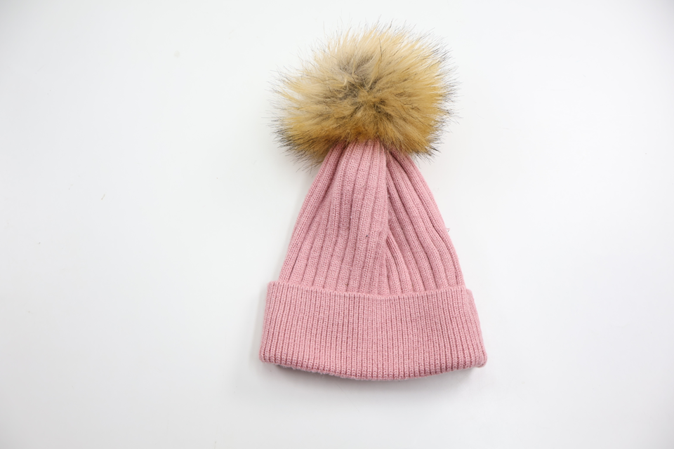 Mössa från Okänt - Storlek 53 - Rosa