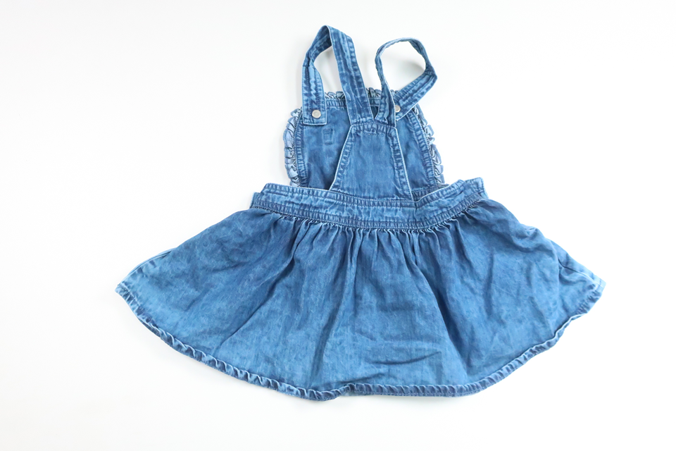 Kjole med hofteholder fra Cubus - Størrelse 62 - Denim