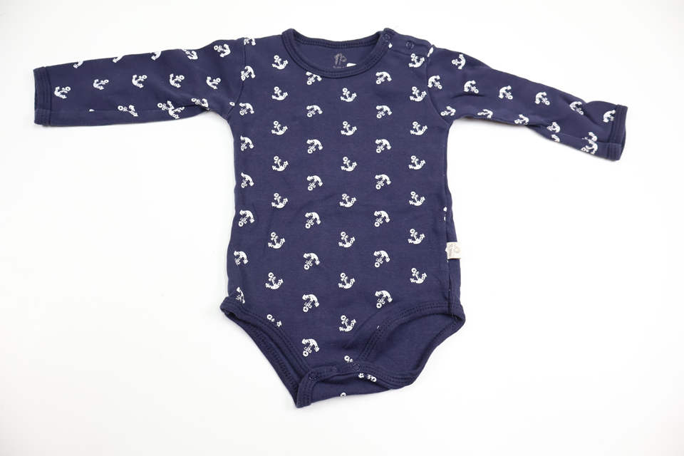 Body från Basic U - Storlek 68 - Marinblå
