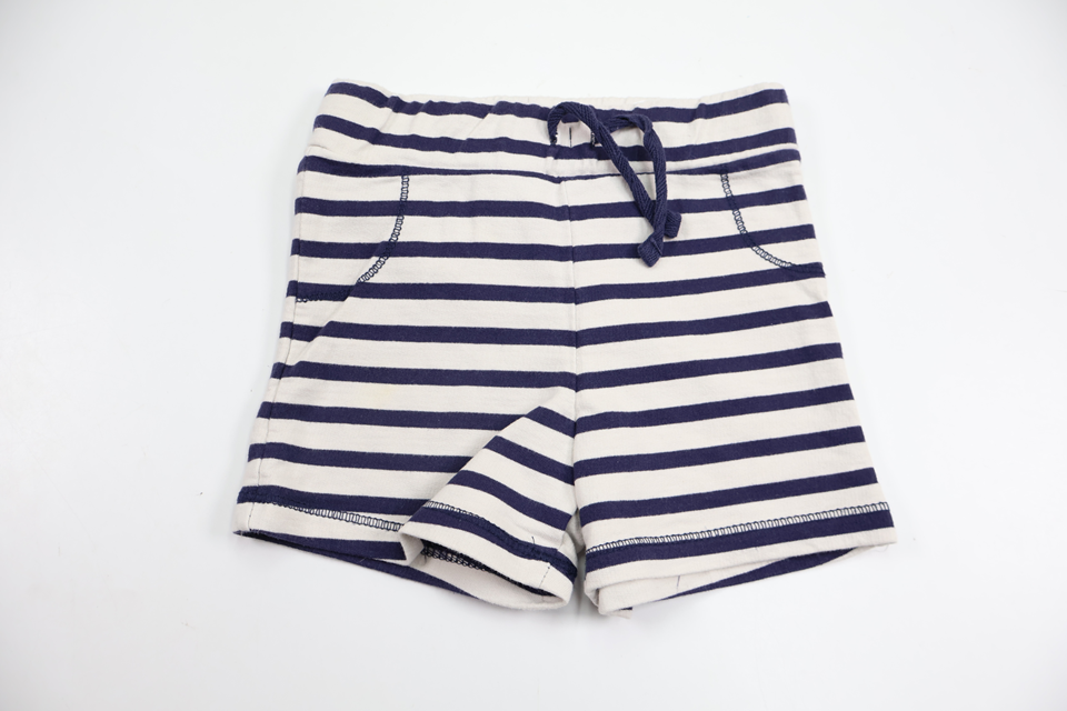 Randiga shorts från LC Waikiki - Storlek 68/74 - Vit