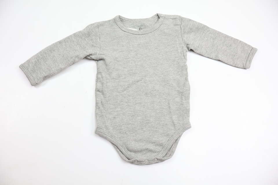 Body från Basic U - Storlek 68 - Grå