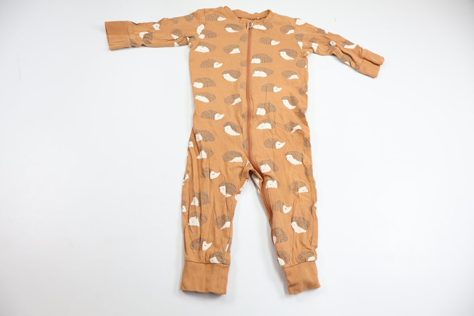 Pyjamas med igelkottar från Lindex - Storlek 80 - Orange