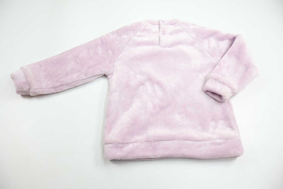 Tröja i lurvig fleece från Uniq Studio - Storlek 98/104 - Lila