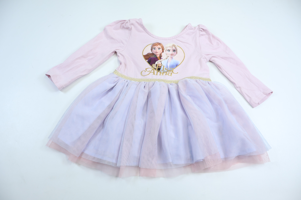 Tyllklänning med Frost från H&M - Storlek 92 - Rosa