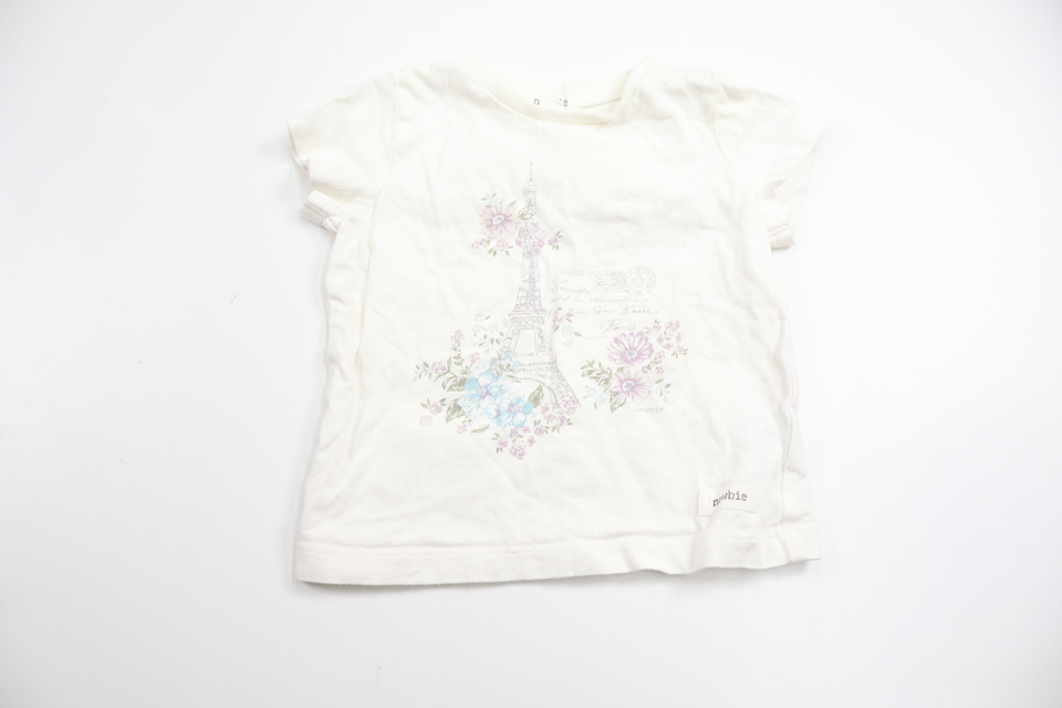 T-shirt från Newbie - Storlek 68 - Vit
