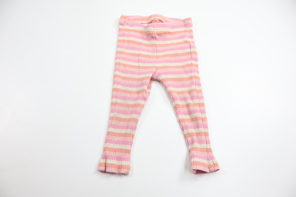 Ribbade byxor från Lindex - Storlek 74 - Rosa