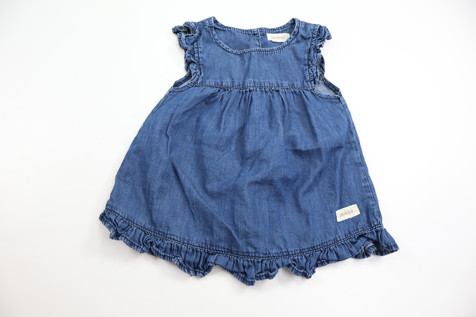 Kjole fra Newbie - Størrelse 68 - Denim