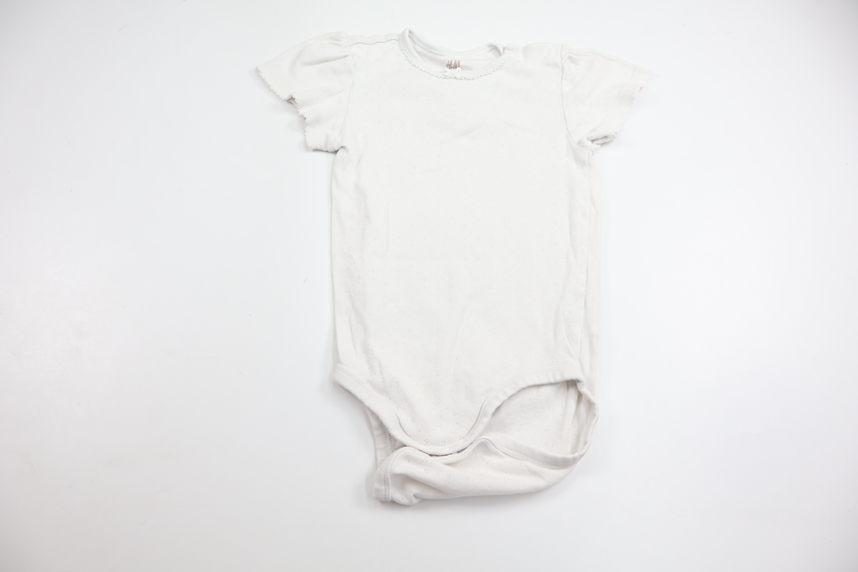 Bodysuit fra H&M - Størrelse 98 - Hvid