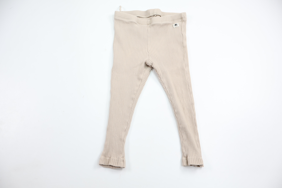 Ribbede bukser fra Lindex - Størrelse 74 - Beige