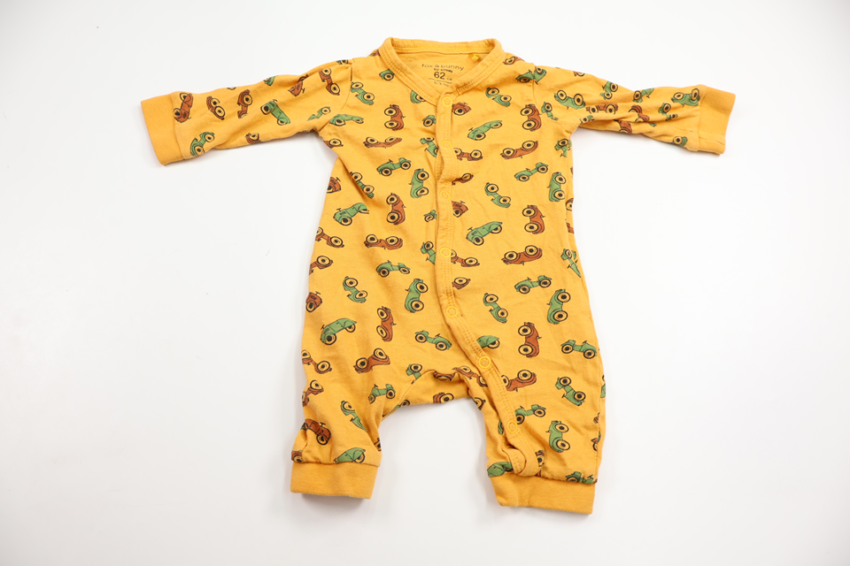 Pyjamas fra Fox & Bunny - Størrelse 56 - Orange