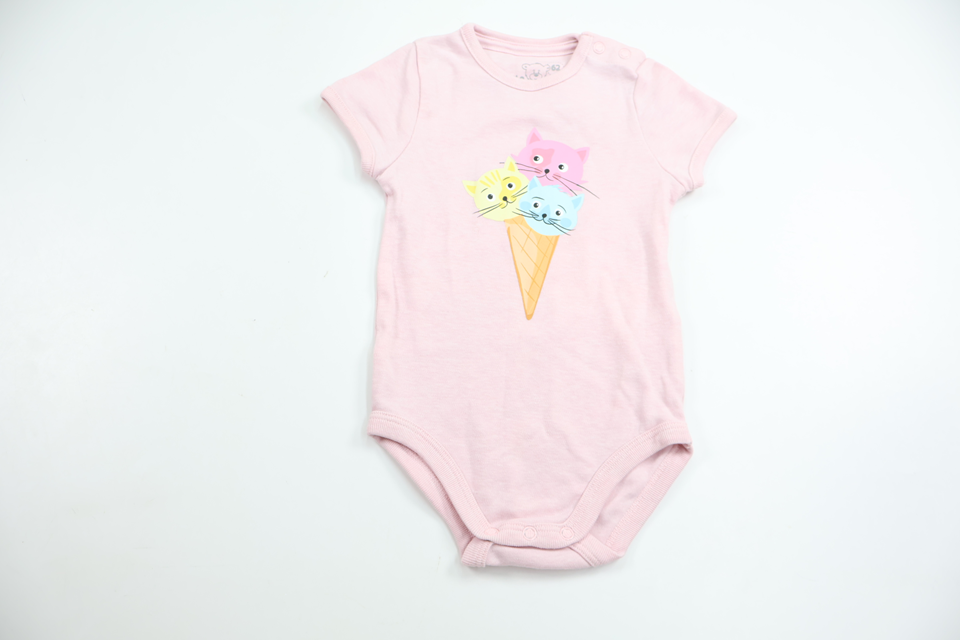 Body fra Petite Mini - Størrelse 62 - Rosa