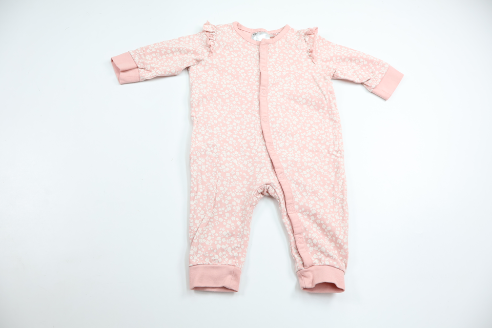 Blomstret pyjamas fra H&M - Størrelse 62 - Rosa
