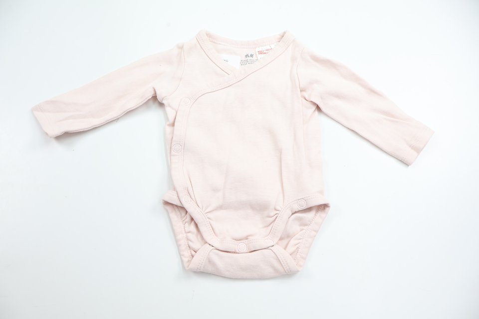 Wrap-body fra H&M - Størrelse 50 - Lyserød