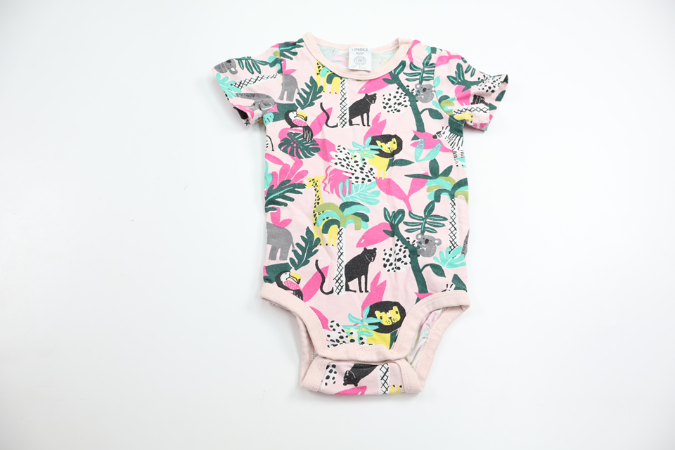 Bodysuit fra Lindex - Størrelse 62 - Lyserød