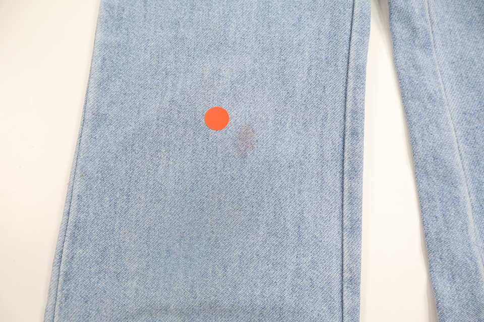 Utsvängda byxor från H&M - Storlek 122 - Denim