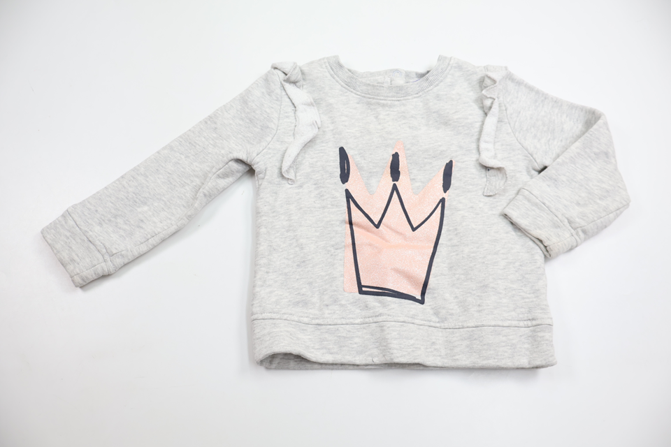 Sweatshirt från Lupilu - Storlek 86/92 - Grå