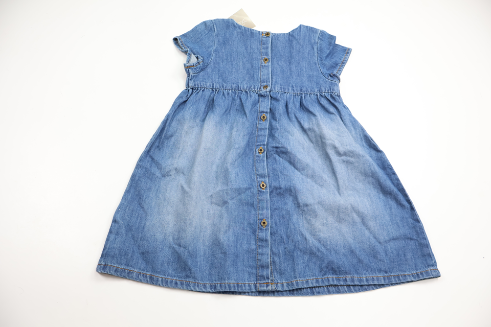Klänning i denim från Next - Storlek 110 - Denim
