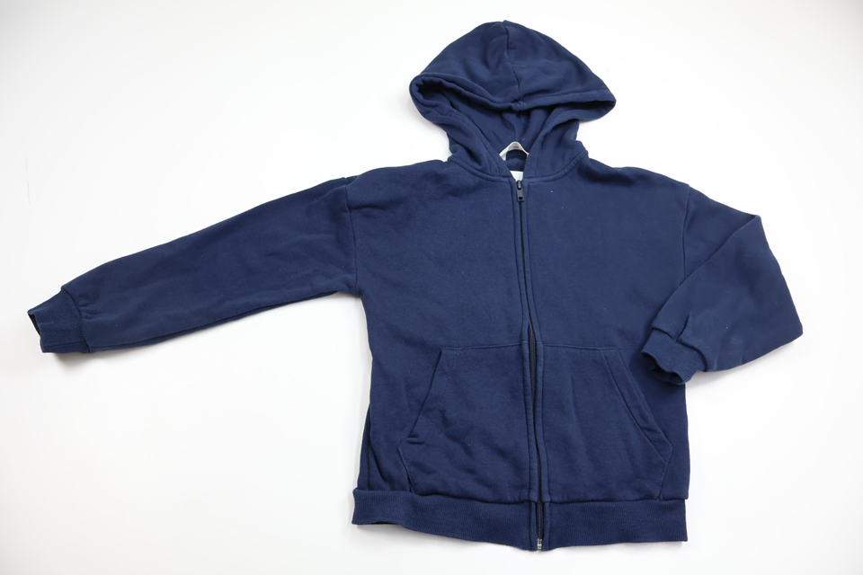 Munkjacka från H&M - Storlek 122/128 - Marinblå