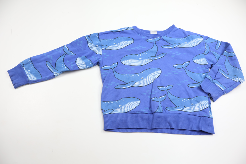 Sweatshirt från Lindex - Storlek 128 - Blå