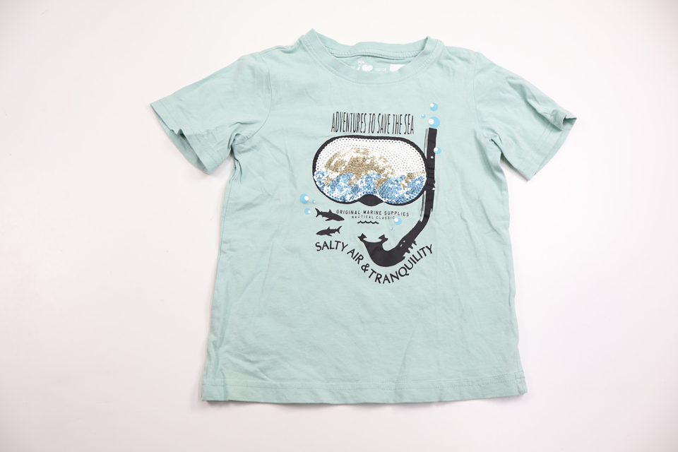 T-shirt från ICA I Love Eco - Storlek 98/104 - Blå