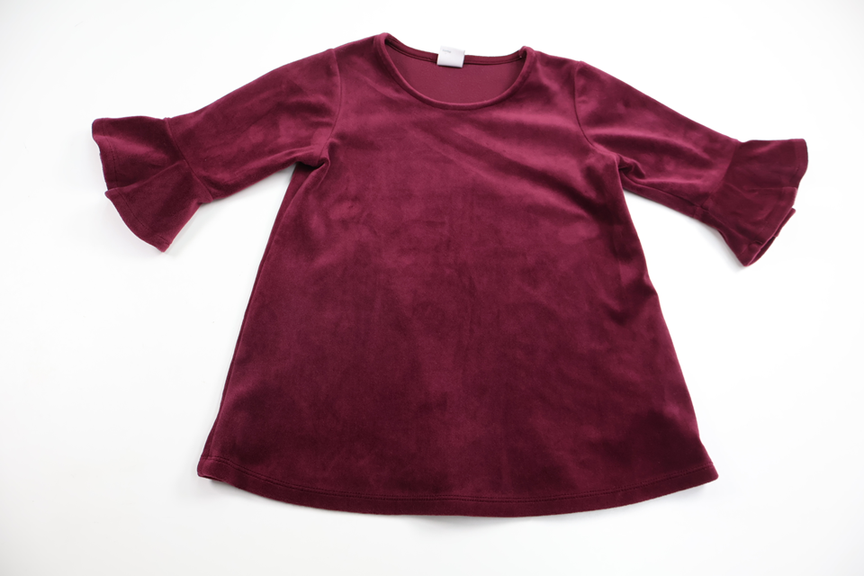 Klänning i velour från Lindex - Storlek 92 - Lila