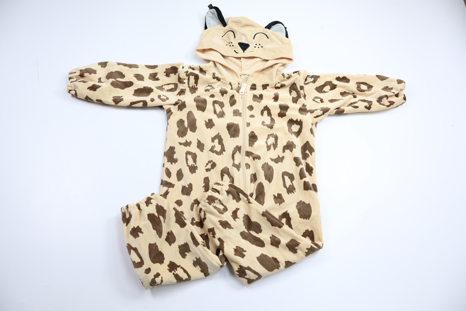 Fleeceoverall Hund från Libero - Storlek 92 - Beige
