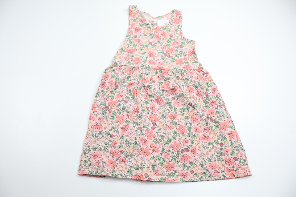 Blommig klänning från H&M - Storlek 110/116 - Rosa