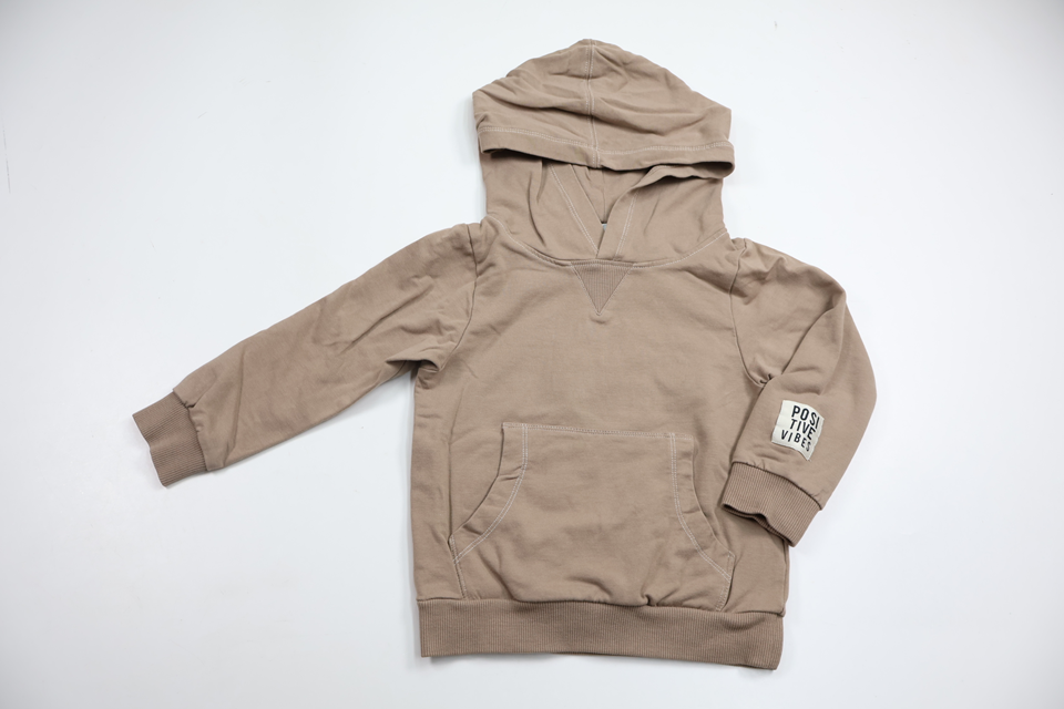 Huvtröja från Name It - Storlek 92 - Beige