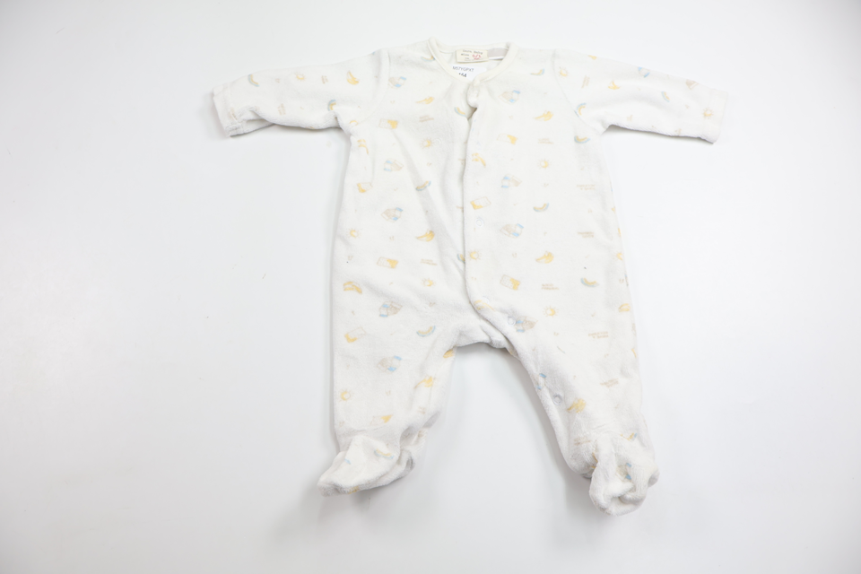 Pyjamas i fleece från Zara - Storlek 56 - Vit