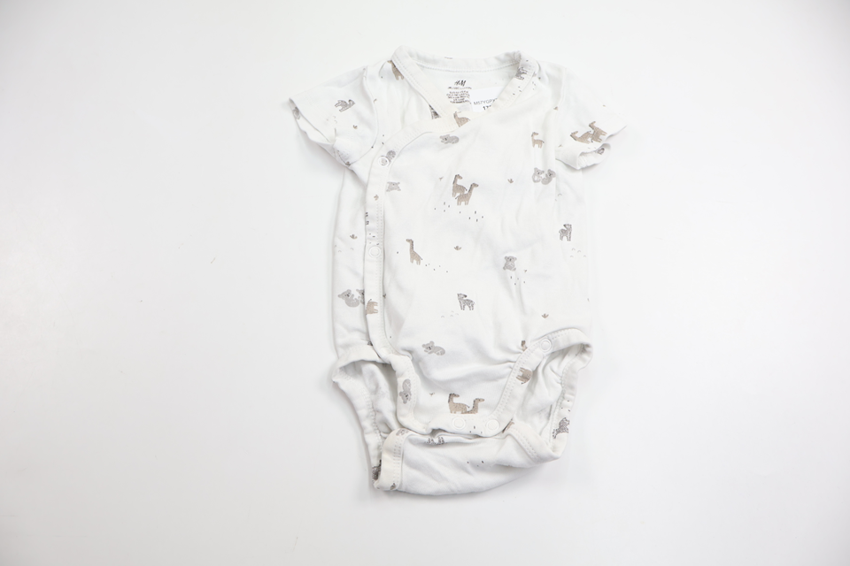 Omlottbody från H&M - Storlek 68 - Vit