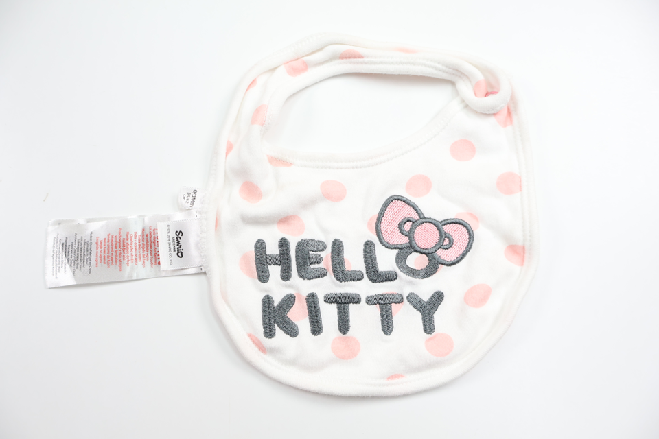 Haklapp från Hello Kitty - Storlek 56/62 - Vit
