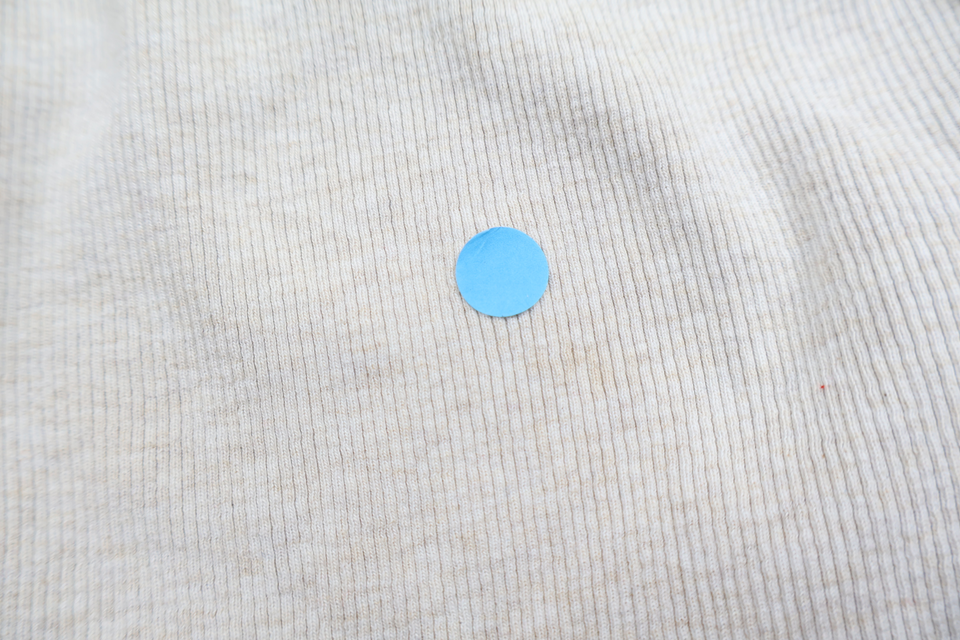 Ribbad tröja från H&M - Storlek 80 - Grå
