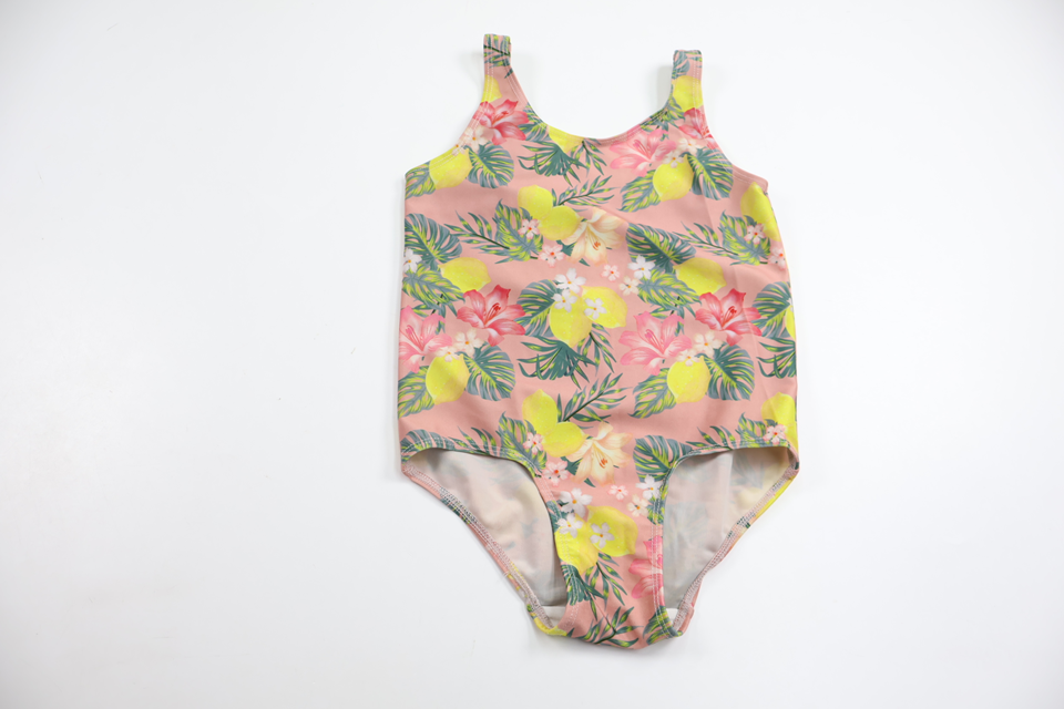 Baddräkt från H&M - Storlek 98/104 - Rosa