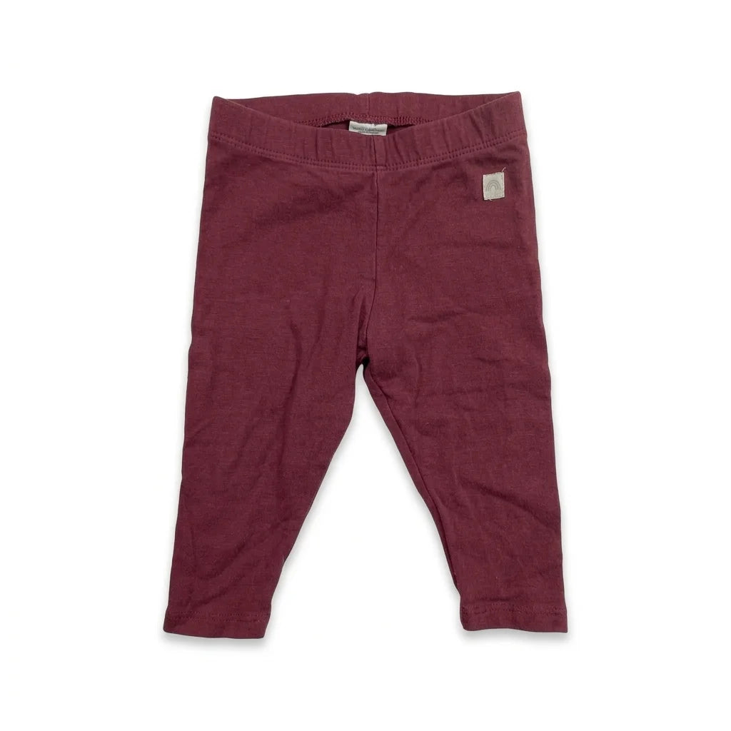 Leggings från Lindex - Storlek 68 - Vinröd