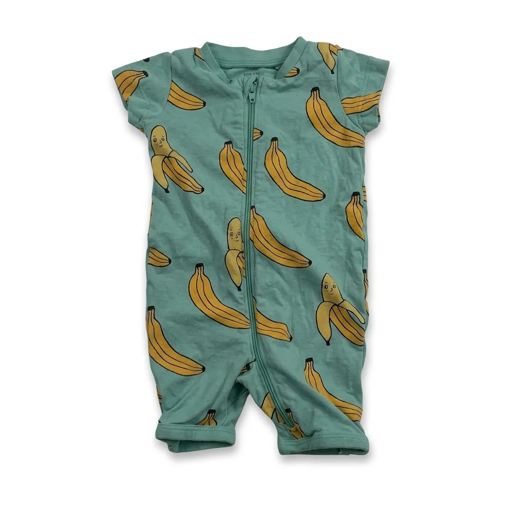 Mönstrad pyjamas från Lindex - Storlek 56 - Turkos