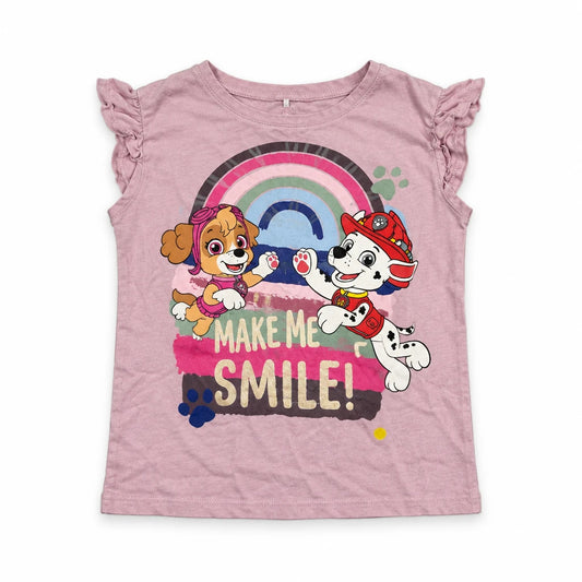 T-shirt med Paw Patrol från Name It - Storlek 98 - Rosa