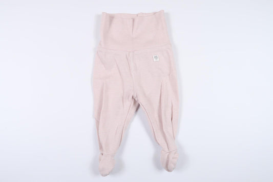 Lyserøde stribede bukser med fødder fra H&M i størrelse 50