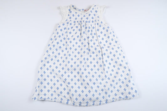 Hvid kjole fra Dp... Er i størrelse 86