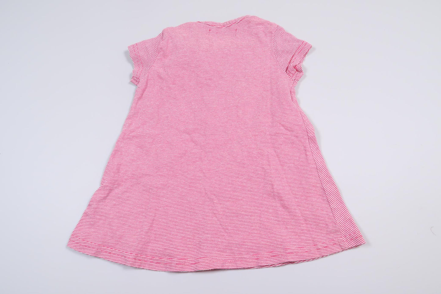 Stribet kortærmet kjole fra Baby Skill i størrelse 74