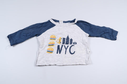 Langærmet top fra Å i størrelse 50/56