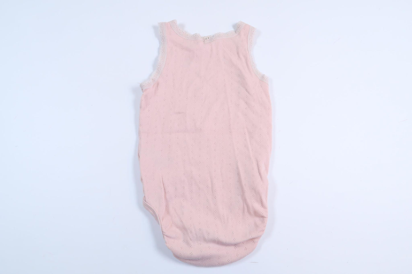 Lyserød hørbody fra H&M i størrelse 80